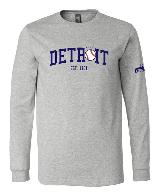 Detroit Opening Day! -  Jersey Long Sleeve Tee