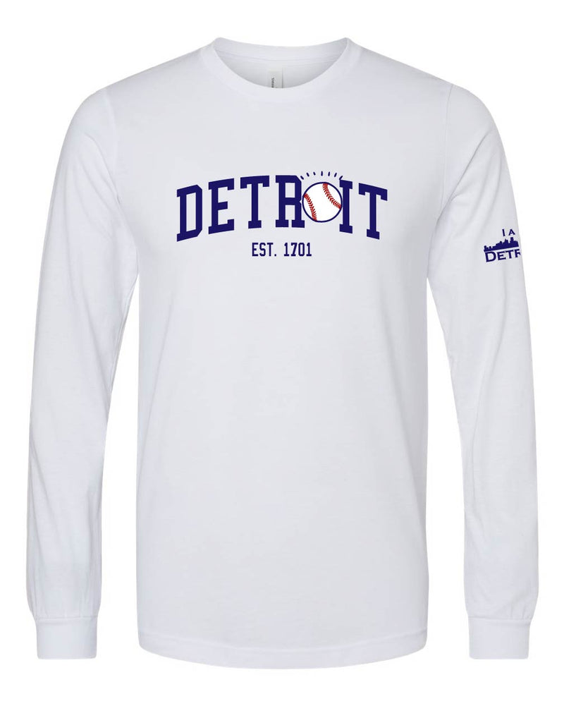 Detroit Opening Day! -  Jersey Long Sleeve Tee