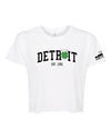 Detroit Lucky! - Short Sleeve Crop Top