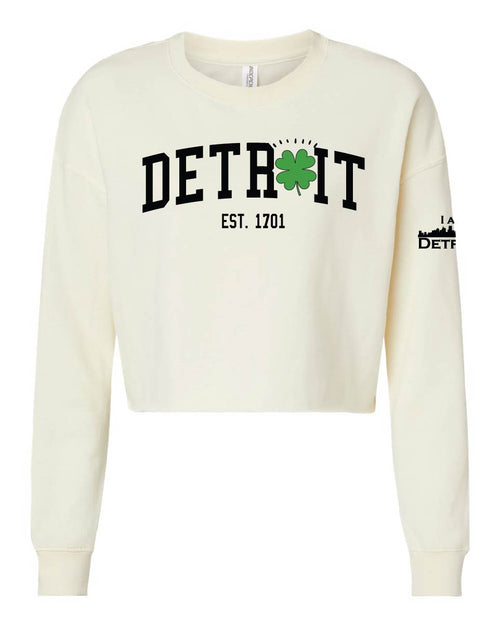 Detroit Lucky! - Crop Tops Crewnecks